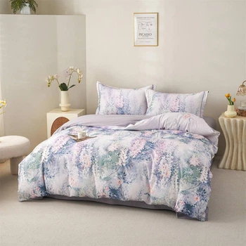 Постельное белье евро из сатина L&M Print 17 21624 200х230 см