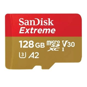 Карта памяти SanDisk 128GB microSD class 10 UHS-I U3 Extreme (SDSQXAA-128G-GN6MA) (347154)