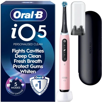 Електрична зубна щітка Oral-B iO5 Pink + TC