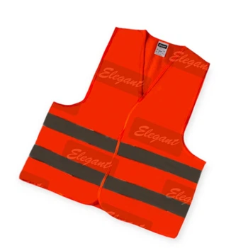 Жилет светоотражающий xxl оранжевый 100г/см2 elegant
