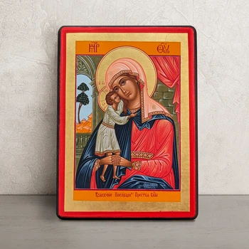Писаная икона Божией Матери Взыскание погибших 19 × 26 см
