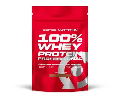 Сироватковий протеїн, 100% Whey Protein Professional, Scitec Nutrition, 500 грам (Ваніль)