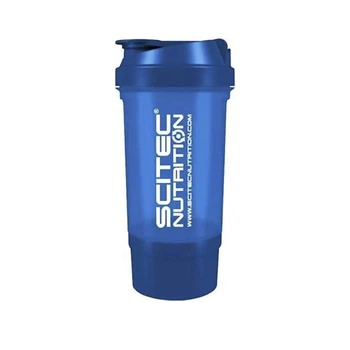 Шейкер, Shaker Travel, Scitec Nutrition, 500 мл, Синій