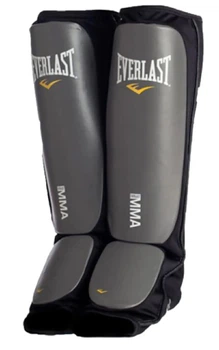 Защита ног Everlast MMA SPARRING SHIN GUARDS черный Уни L/XL