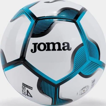 Мяч футбольный Joma CHALLENGE IV белый, бирюзовый Уни 4