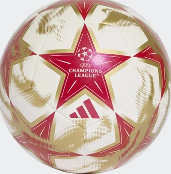 М'яч футбольний Adidas UCL CLB золотий, червоний Уні 5