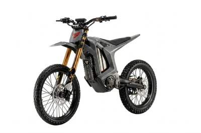 Электромотоцикл Arctic Leopard CLOUDED XE PRO S GREY GOLD SHOCK