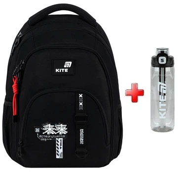 Рюкзак подростковый Kite Anime Boy K26-905M-3 подарок бутылка для воды Kite габариты 42x32x13