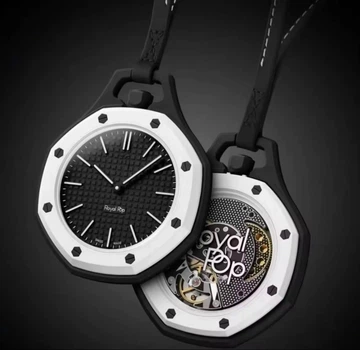 Кишеньковий дизайнерський годинник Swatch Royal Pop, 1:1 колір Ocho Negro