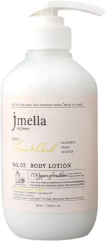 Лосьон для тела Jmella in France Body Lotion Lime & Basil Лайм и базилик Парфюмированный 500 мл (8809711716819)