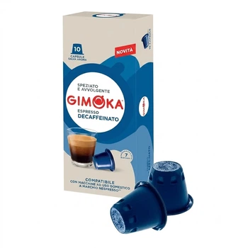 Кава в капсулах Nespresso Gimoka Decaffeinato 10шт