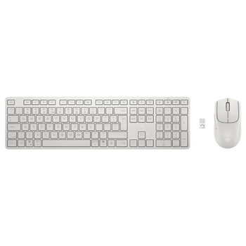 Комплект беспроводной HP 490C мышка и клавиатура Multi-Device Dual-Mode с подставкой, белый