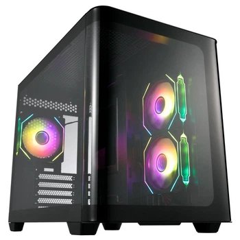 Корпус FSP S380-BA без БП mATX Black