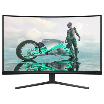 Монітор Philips 31.5" 32M2C3500L, QHD, Fast VA, 180hz, вигнутий, 2хHDMI, DP