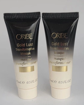 Набір пробників маски для інтенсивного відновлення волосся Oribe Gold Lust Transformative Hair Masque 2 шт по 15 мл