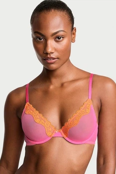 Бюстгальтер з м'якою чашкою Victoria's Secret 75D Рожевий (150995)