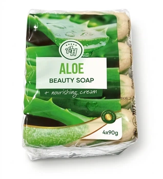Крем-мыло туалетное AH Aloe Beauty Soap с 4 шт х 90 г