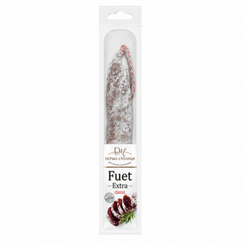 Колбаса сыровяленая Fuet Extra Classic Первая Столица 170 г ±