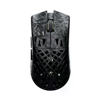 Геймерська акумуляторна бездротова (2,4G+Bluetooth) миша ATK Ghost ULTIMATE, PAW 3950 ultra, NORDIC 54L15, 8K, Black/Чорна (GUB)