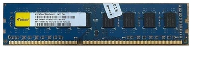 Оперативная память Elixir 4GB DDR3 1600MHz (M2F4G64CB8HG4N-DI) Б/У