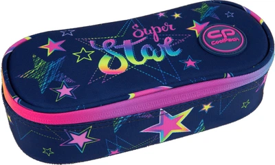 Пенал на молнии СoolPack Campus Stars с органайзером для ручек 23x9x5 см (F062960)