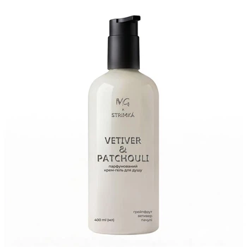 Крем-гель парфумированный для душа "Vetiver & Patchouli" MG & STRIMKA, 400 мл