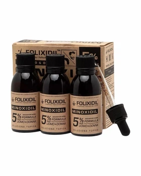 Лосьйон Minoxidil Folixidil 5% (3 флакони)