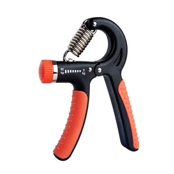 Еспандер кистьовий пружинний Power Grip Pro NE-W-87-BOR 5-60 кг метал-пластик оранжево-чорний
