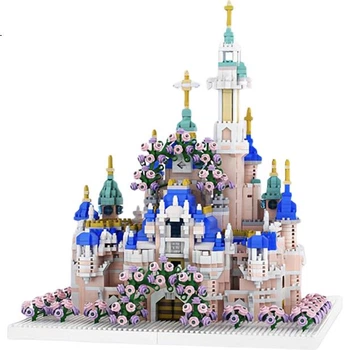 Конструктор Miaoyan Dream Rose Castle Замок принцессы Диснея