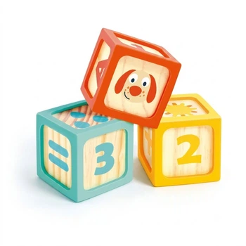 Конструктор Hape Love Grip-n-Stack 3 деталі (E7556)