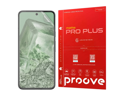 Защитная 3D гидрогелевая плёнка Proove PRO PLUS для Google Pixel 8, матовая на экран