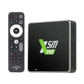 Смарт ТВ приставка Ugoos X5M Pro 4/32 Гб Smart TV Box Android 14 (593-32)