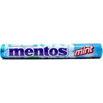 Жувальне драже Mentos М'ята 37 г (87108019)