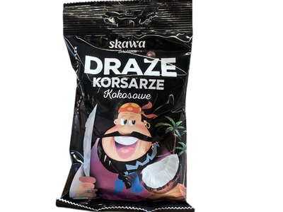 Драже Skawa Korsarz кокосові в какао-глазурі 70 г (5902978002428)