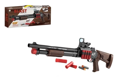 Іграшковий помповий дробовик стріляє м'якими кулями BLAST 9983, кор.59.2x5x25.6 см