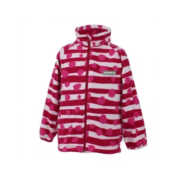 Кофта дитяча Huppa флісова BERRIE 1501BASE фуксія з принтом 80 (4741468465814) Huppa 4741468465814 1064396