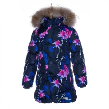 Куртка детская Huppa ROSA 1 17910130 тёмно-синий с принтом 116 (4741468805375) Huppa 4741468805375 1064911