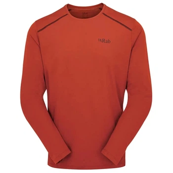 Футболка з довгим рукавом чоловіча Rab Force LS Tee, Tuscan Red, M