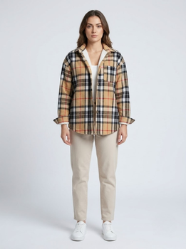 Кардиган женский M Коричневый FASHION (736430-M)
