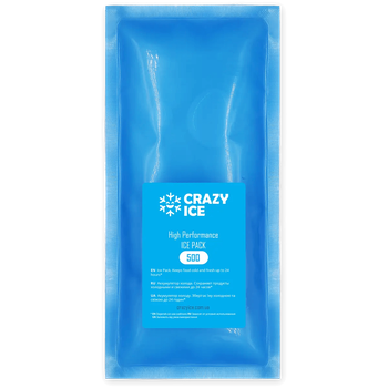 Акумулятор холода Crazy Ice 500 для доставки продуктів Новою Поштою