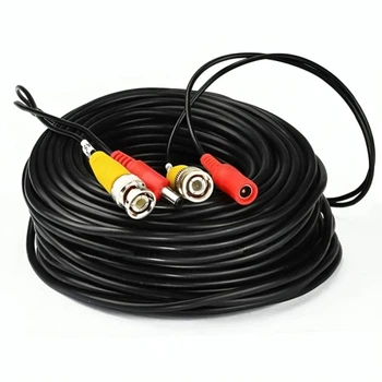 Патчкорд комбінований коаксіальний+живлення, 20м, BNC+DC (6598-13807)