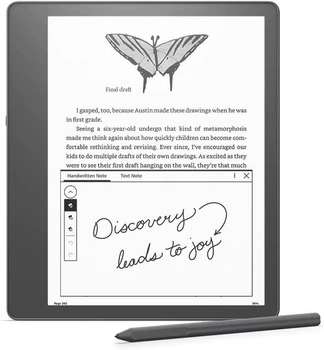 Электронная книга Amazon Kindle Scribe 32GB Premium Pen, экран 10.2` с теплой подсветкой (Black)