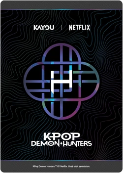 Zestaw kart Kayou K-Pop Demon Hunters: Energy Edition - Platinum Booster Display 12 szt (6937187415645)