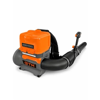 Воздуходув аккумуляторный GTM ABR56/1360BL ранцевой (90 м/с, 22.7 м3/мин, BL, GTM 56 В, без аккумуляторов и зарядного устройства)
