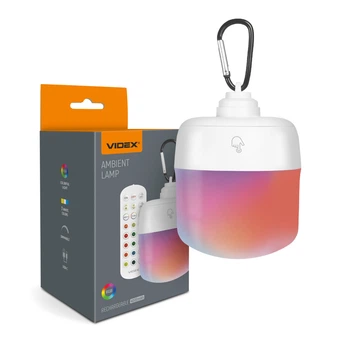 LED Светильник аккумуляторный сенсорный с пультом VIDEX VL-NL103W-R