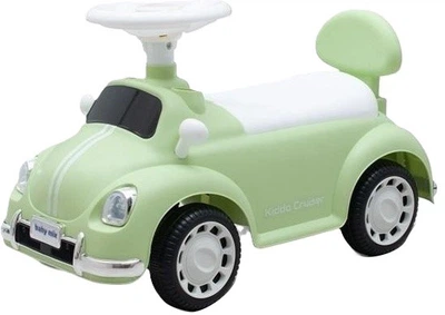 Машинка-каталка Baby Mix ретро Kiddo Cruiser зі світлом м'ятна 16506 (8596164165065)