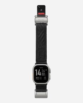 Ремешок AULUMU C03 Titanium Mag Buckle Quick-Release Band для Apple Watch Ultra 49 мм / Series 42 мм / 44 мм / 45 мм / 46 мм / SE 44 мм Черный/Титан