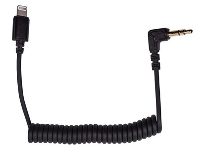 Kabel CKMOVA AC-LM3 3.5 mm TRS - Lightning 0.12 m  Black (8414902347040)