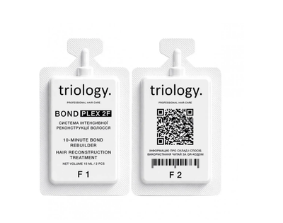 Система інтенсивної реконструкції волосся Triology ХОЛОДНЕ ВІДНОВЛЕННЯ BondPlex 2 шт (4820200425764)