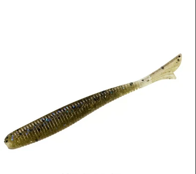 Приманка слаг Bait Breath Fish Tail 2,8" BF03 пластикова 8 шт (набір 8 шт)
